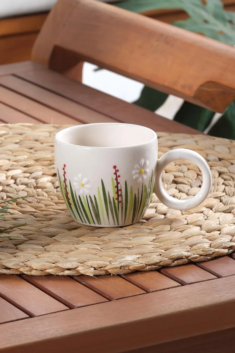 Znp Home Bow | Handmade Ceramic Mug Cup Cup Mug Ceramic Double Turkish Coffee Cup