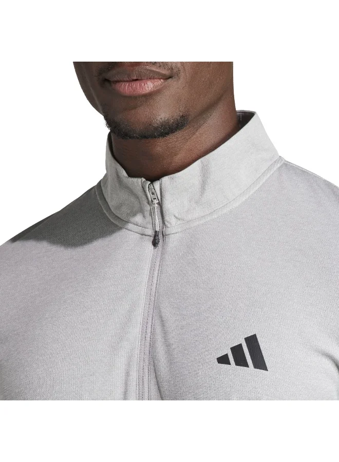 adidas أديداس سويت شيرت تدريب رمادي للرجال