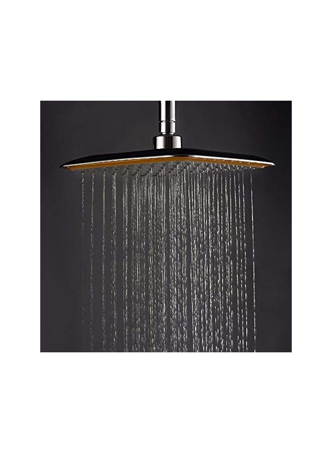 PROMASS 9inch Water Saving Rainfall Shower Head Bath Sprinkler Filter with Shower Arm - One - Image 5