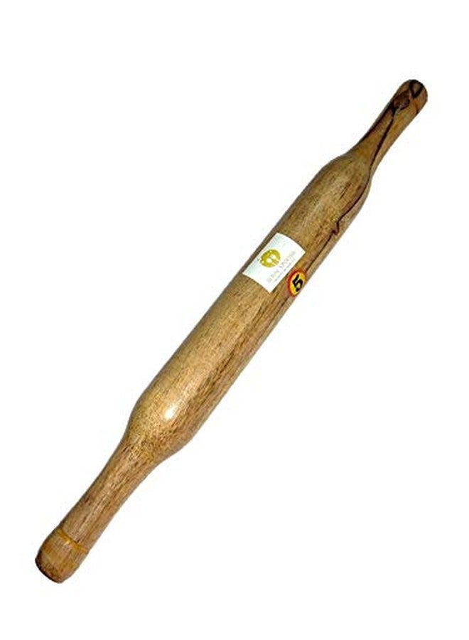 ARMAN SPOONS Simran Handicrafts ARMAN SPOONS - Believe in Quality Royal BABUL Wooden Rolling PIN/GHATI BELAN for CHAPATI Maker, 14-inch - Image 4