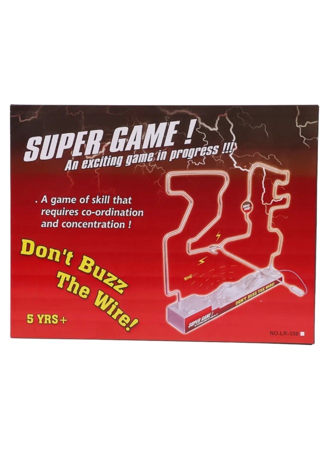 Super Game Buzz Wire Skill Game with Wand Steady Hand Challenge - Image 1