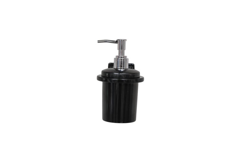 RAYNO Dispenser Bottle Handwash Dispenser for wash Basin Hand wash dispensers Pump for Bathroom Soap Dispenser for wash Basin Liquid Dispenser Assorted Dispenser Bottle (Black) - Image 1