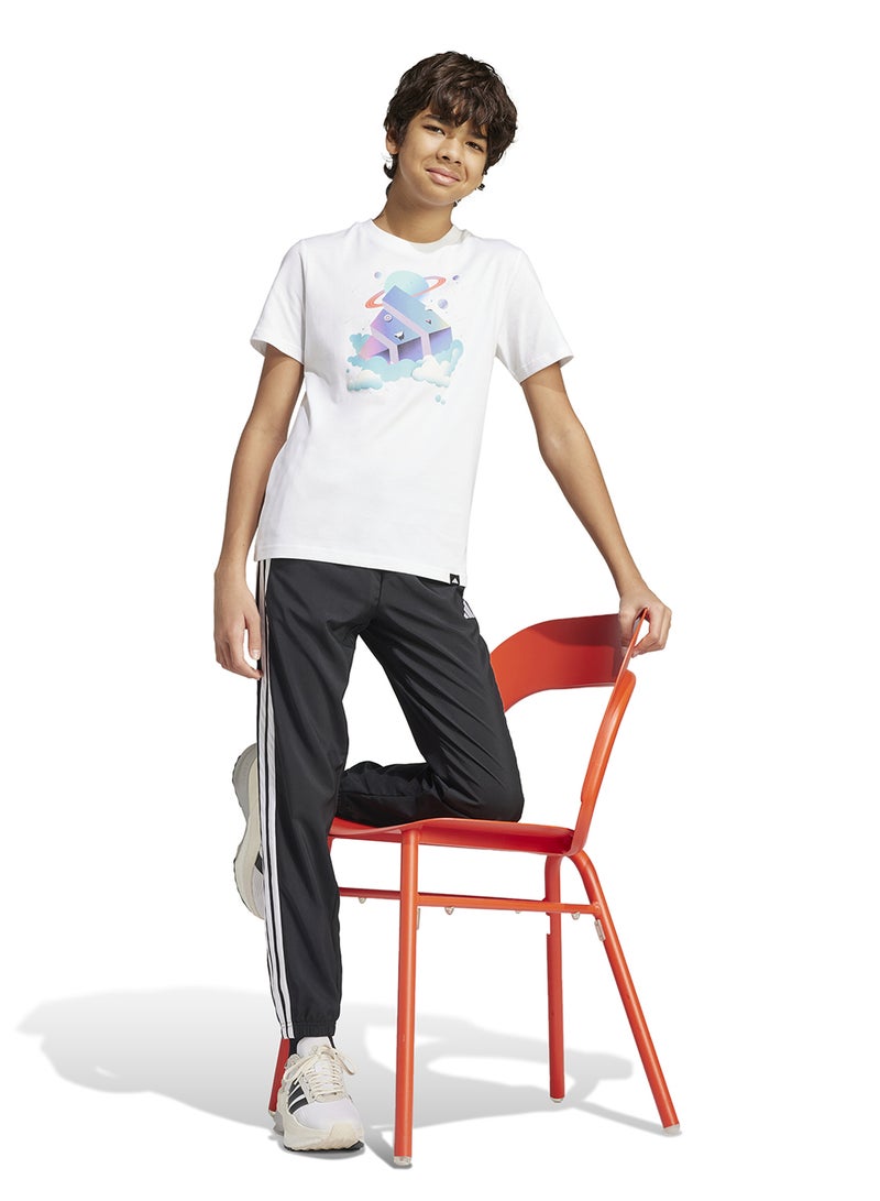 Adidas Youth All Day I Dream About Graphic T-Shirt  - Image 5
