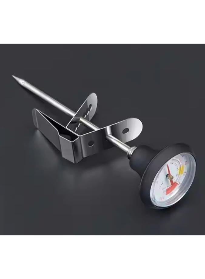 Stainless Steel Coffee Thermometer 0~100℃ — Precise Temperature Probe for Coffee Pots, Milk Frothers, and Hot Drinks, Ideal for Kitchens, Cafés, and Barista Use - Image 4