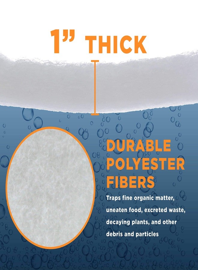 Master Pet Supply Premium Aquarium Filter Pad Roll, Cut to Fit 12" by 72", Micron Fiber Filtration Media for Freshwater, Saltwater Aquariums, Koi Ponds, Fish Tanks, Reefs - Clean Crystal Clear Water - Image 3