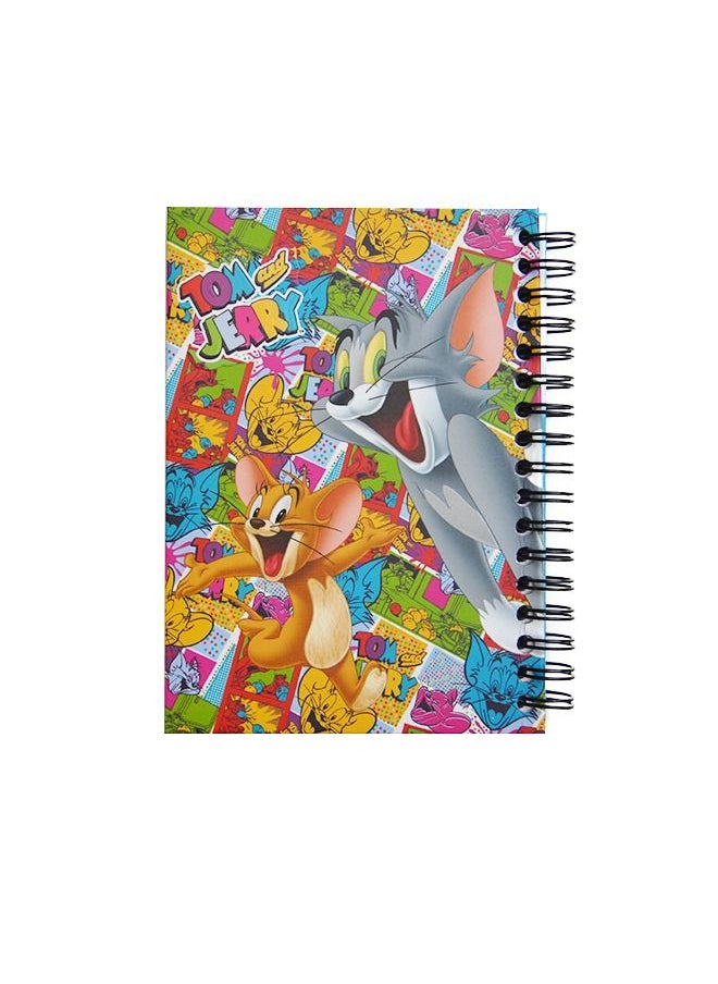 Tom And Jerry Tom and jerry small notebook with high quality paper A6 70 sheets Pack of 5  - Image 2