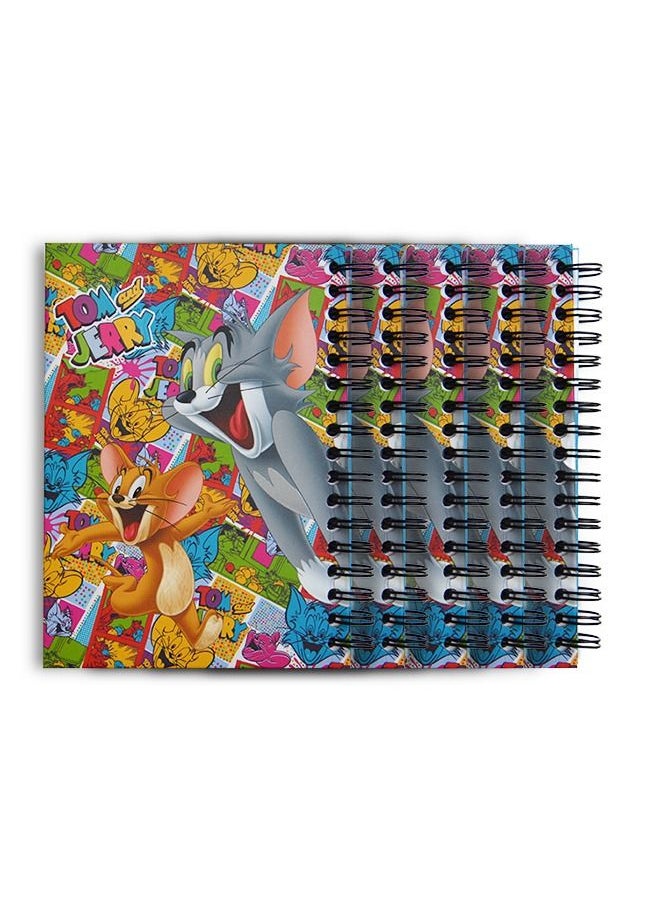 Tom And Jerry Tom and jerry small notebook with high quality paper A6 70 sheets Pack of 5  - Image 1
