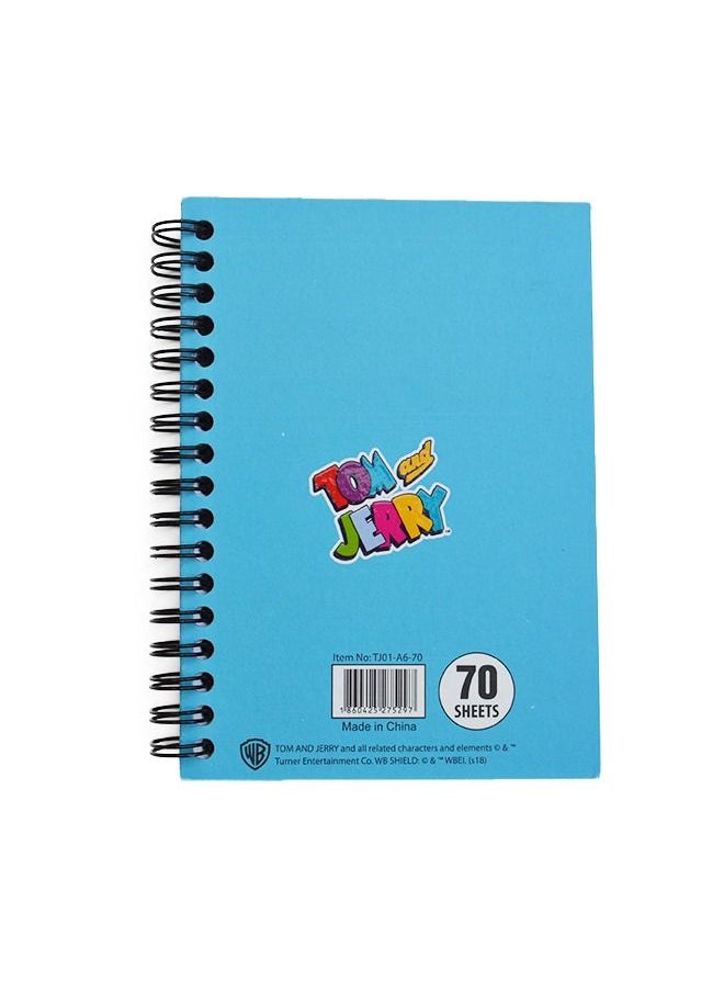 Tom And Jerry Tom and jerry small notebook with high quality paper A6 70 sheets Pack of 5  - Image 3