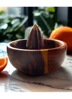 Generic Wooden Orange Squeezer  - Image 1