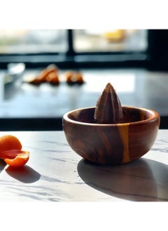 Generic Wooden Orange Squeezer  - Image 2