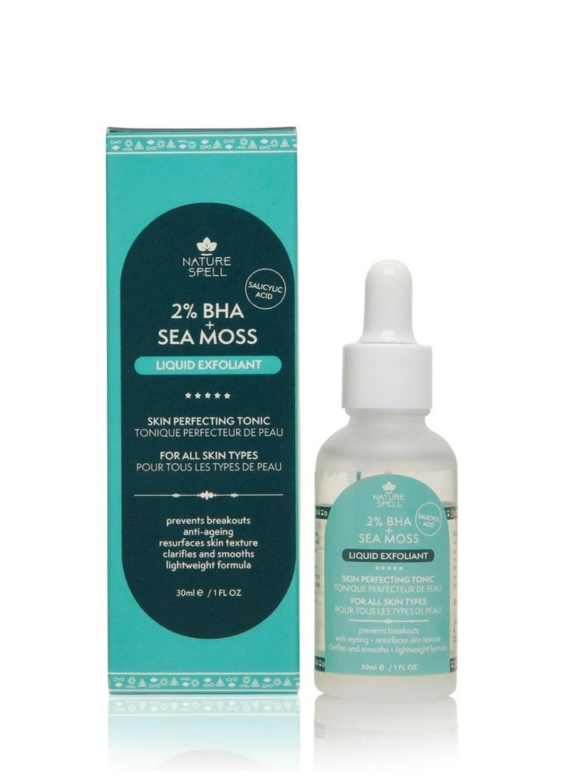 Nature Spell Sea Moss Liquid Exfoliant 30ml  - Image 1