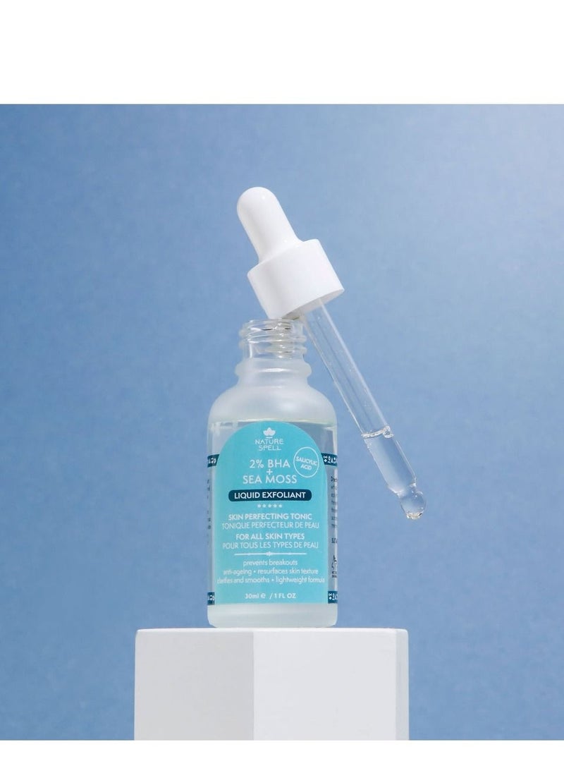 Nature Spell Sea Moss Liquid Exfoliant 30ml  - Image 2