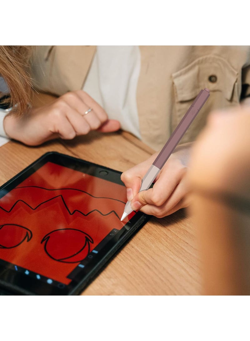 SOLARAE Silicone Grip Holder, Pencil Protective Sleeve Cover Accessories Compatible for Apple Pencil 2nd Generation Case Sleeve,Classic Design, Compatible Magnetic Charging and Double Tap - Image 3