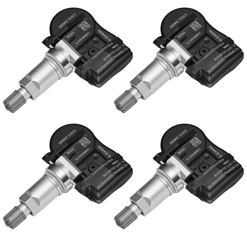 AULINK 529332M000 TPMS Tire Pressure Monitoring Sensor Set for Kia and Hyundai Vehicles - Image 1