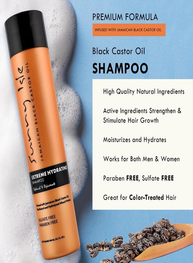 Sunny Isle Jamaican Black Castor Oil Extreme Hydrating Shampoo, Orange, 10 Fl Oz, Packaging May Vary - Image 3