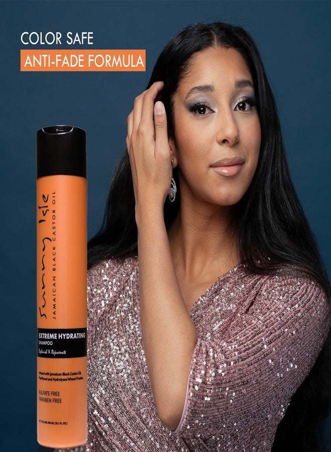 Sunny Isle Jamaican Black Castor Oil Extreme Hydrating Shampoo, Orange, 10 Fl Oz, Packaging May Vary - Image 5