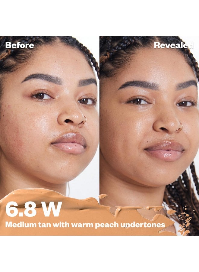 Kosas Revealer Concealer Medium Coverage Makeup With Hyaluronic Acid Conceals Dark Circles Under Eyes Dark Spots And Blemishes + Brightens Hydrates Longlasting & Vegan (Tone 6.8 W) - Image 2