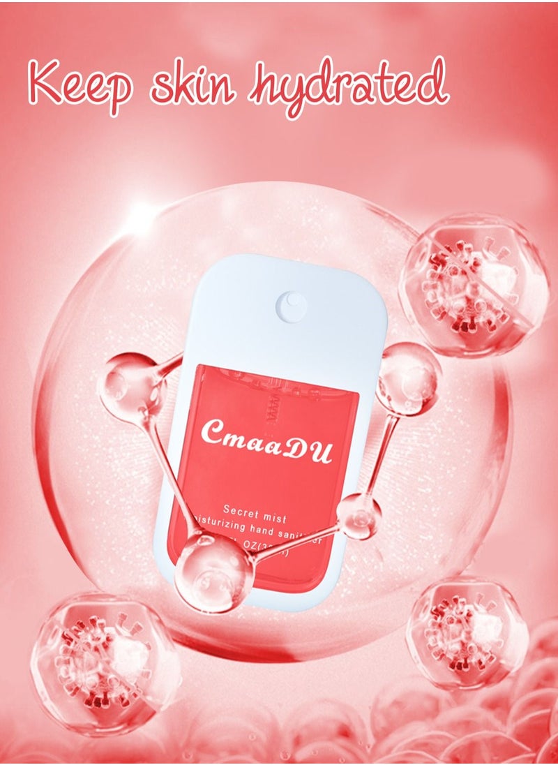 CmaaDu - Hand Sanitizer Spray Hydrating Portable Travel Friendly Effective Anti-Bacterial Quick-Drying Perfume Hand Sanitizer to Inhibit Bacteria and Protect Health 38ML - Image 1