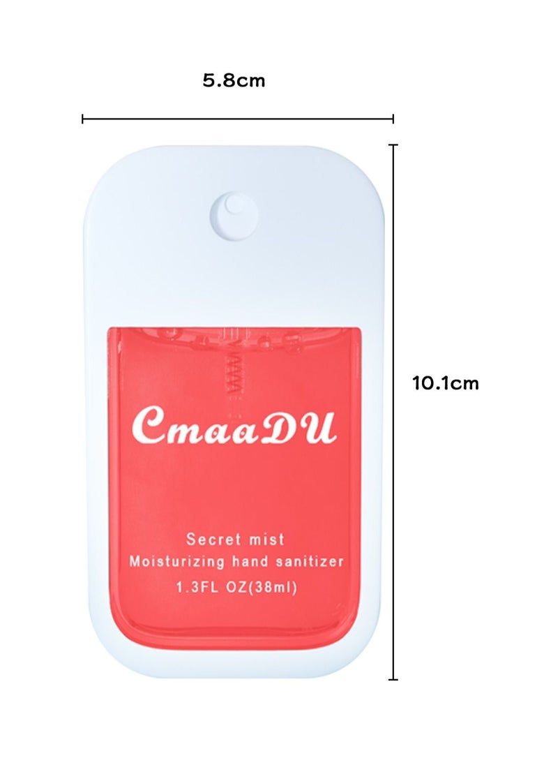 CmaaDu - Hand Sanitizer Spray Hydrating Portable Travel Friendly Effective Anti-Bacterial Quick-Drying Perfume Hand Sanitizer to Inhibit Bacteria and Protect Health 38ML - Image 1