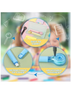 XiuWoo 10 PCS Corrective Tape White Outer Marker Pens Colored Correction Stationery Supplies for School Office  - Image 3