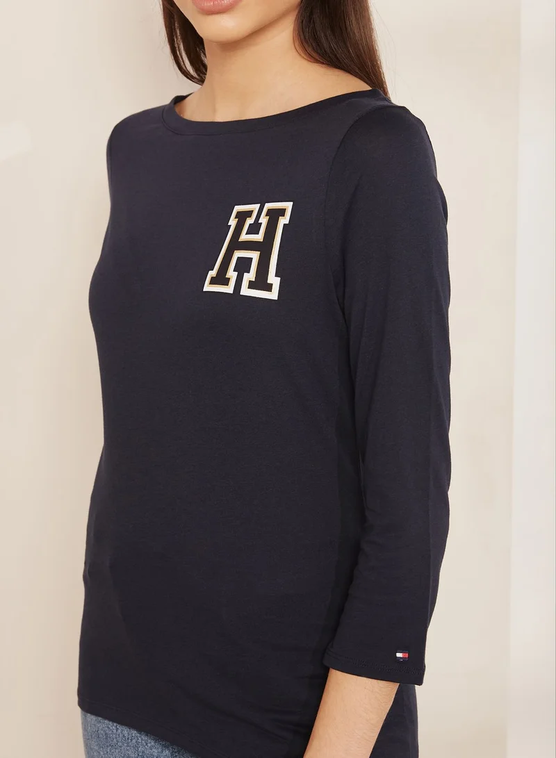 TOMMY HILFIGER Nikki Logo Long Sleeve T-Shirt