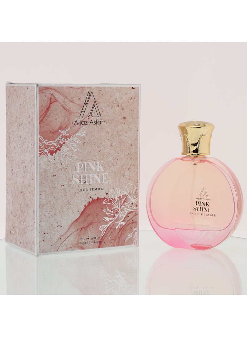 Aijaz Aslam Hemani Pink Shine Perfume for Women 100 ml Aijaz Aslam - Image 1