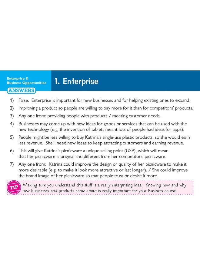 GCSE Business Edexcel Revision Question Cards - Image 4