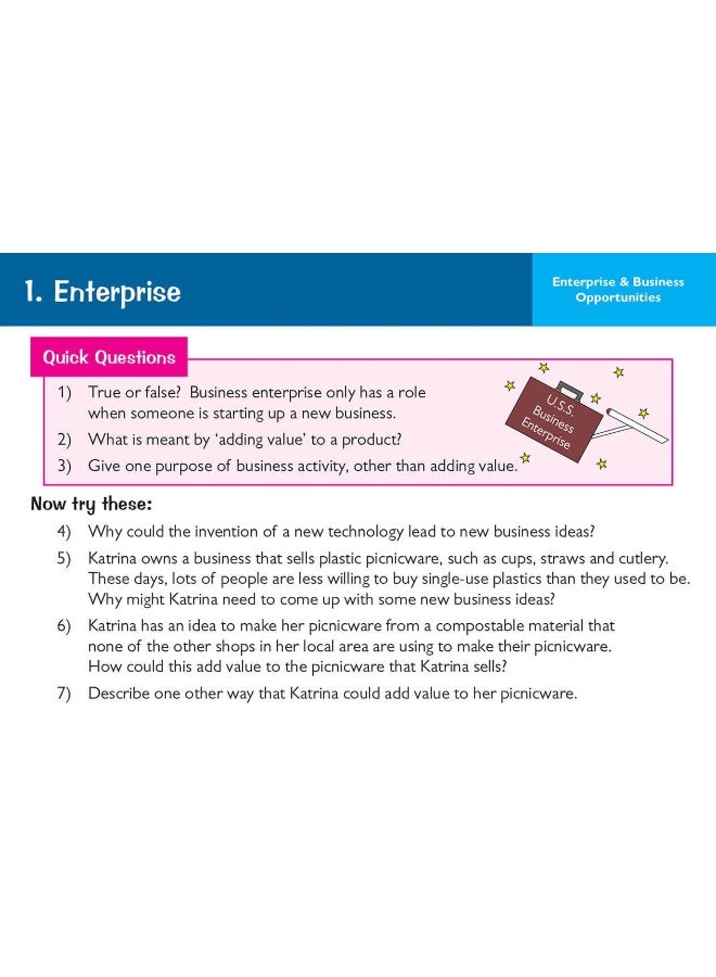 GCSE Business Edexcel Revision Question Cards - Image 3