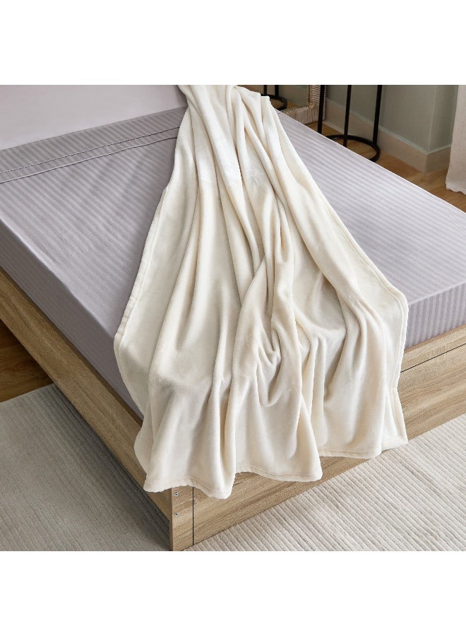 Home Box Lavish Mirco Flannel Bed Blanket  - Image 5