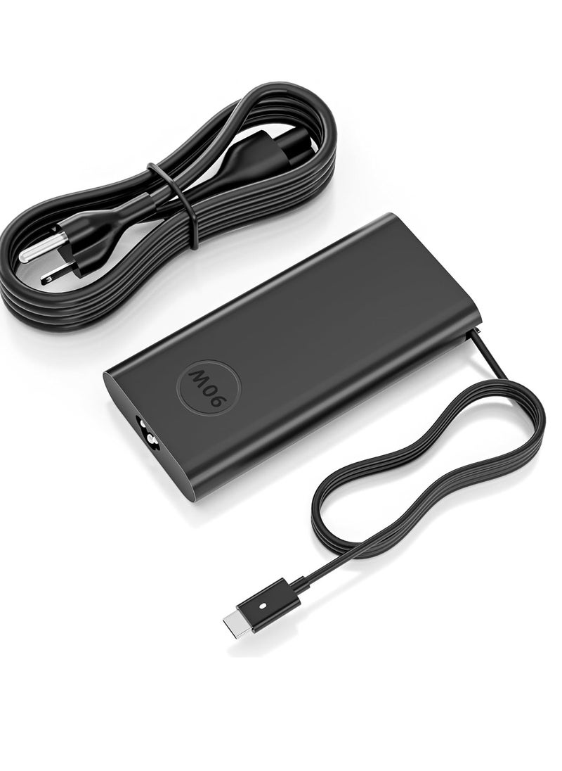 Generic 90W USB-C Charger for Dell Latitude 3400 3500 5289 5400 5420 5520 5410 5510 5530 5531 5511 7400 7430 7300 7330 XPS 13 9365 9360 Type C Laptop Charger 9370  - Image 1