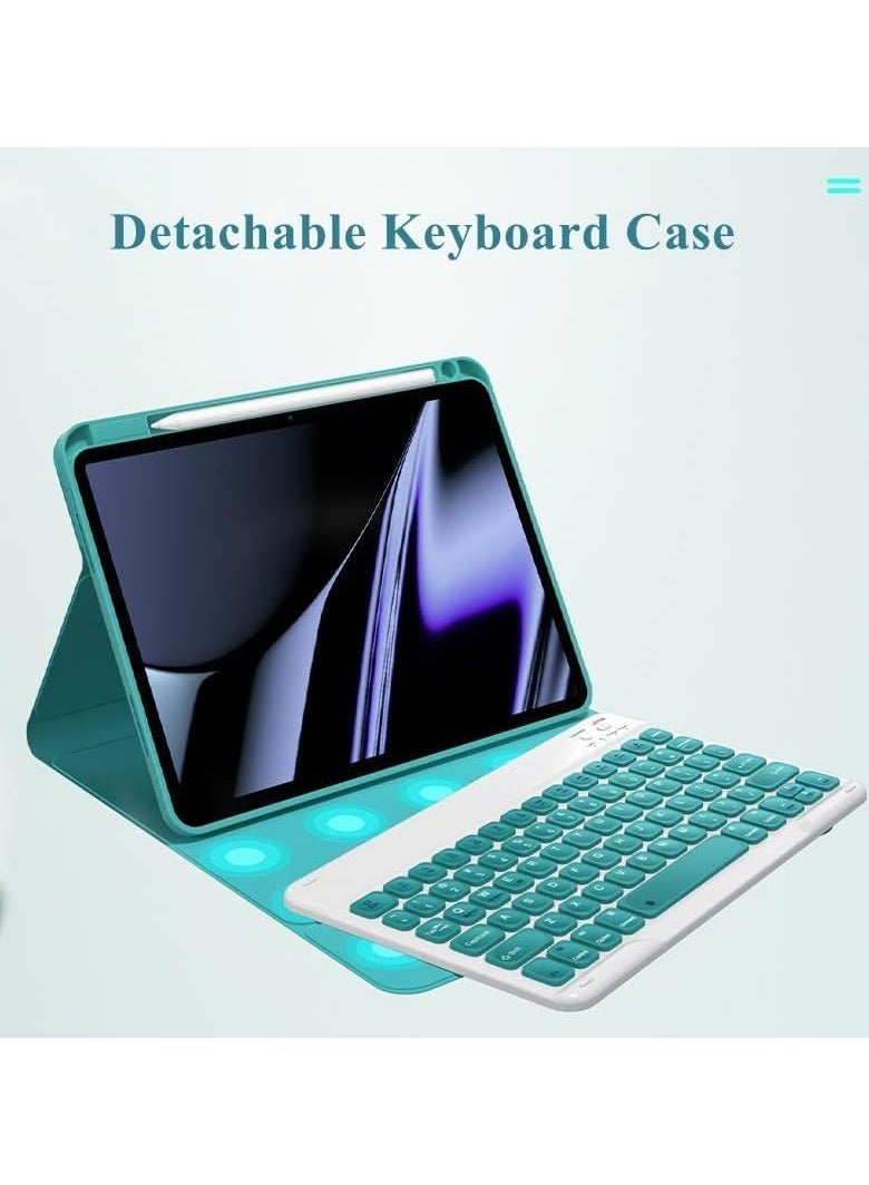 TIGER Keyboard Case for iPad 10.2" 9th, 8th, 7th Generation – Magnetically Detachable Wireless Keyboard with Pencil Holder for iPad 9, iPad 8, iPad 7, Air 3, Pro 10.5 – Black - Image 5