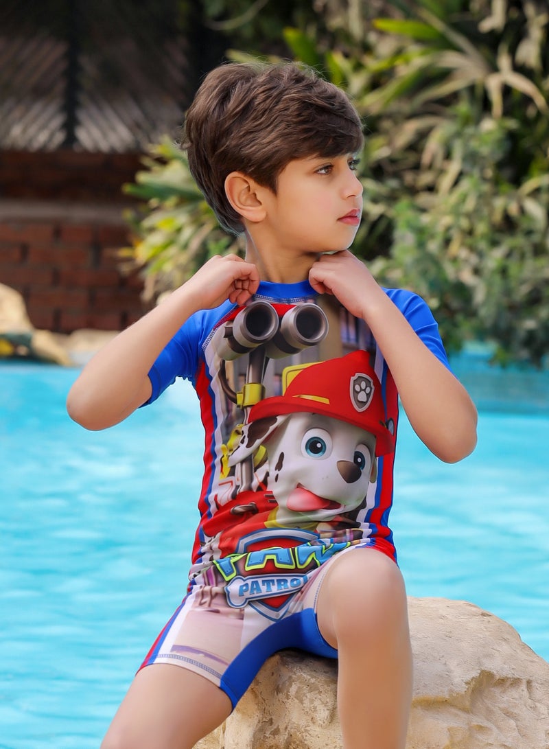 باو بترول مايوه سباحة لأمير باو باترول يوفر حماية وأناقة - Image 2