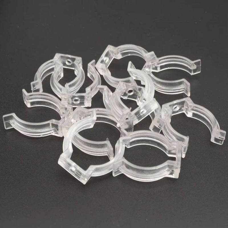 10 Pcs Tube Fixed Buckle LED Round Light Strip Fixed Clips - Image 3