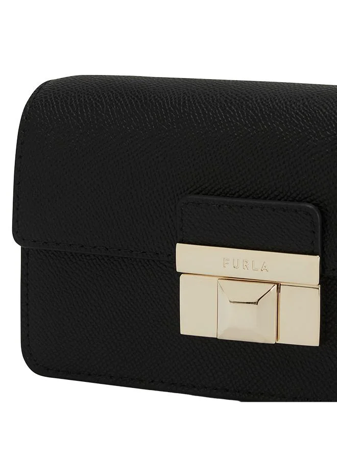 Furla  Venere Pochette Crossbody Bag Nero O6 XL for Women | Best Price UAE