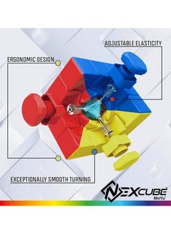Goliath Goliath NexCube 3x3 Classic - Stickerless Speed Cube - Super Smooth Technology Unlocks Super Speed to Break Records! - Multicolor  - Image 2