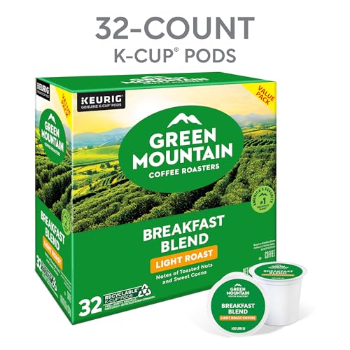 Green Mountain Coffee Roasters Breakfast Blend Keurig Single-Serve K-Cup Pods, Light Roast Coffee, 32 Count - Image 3