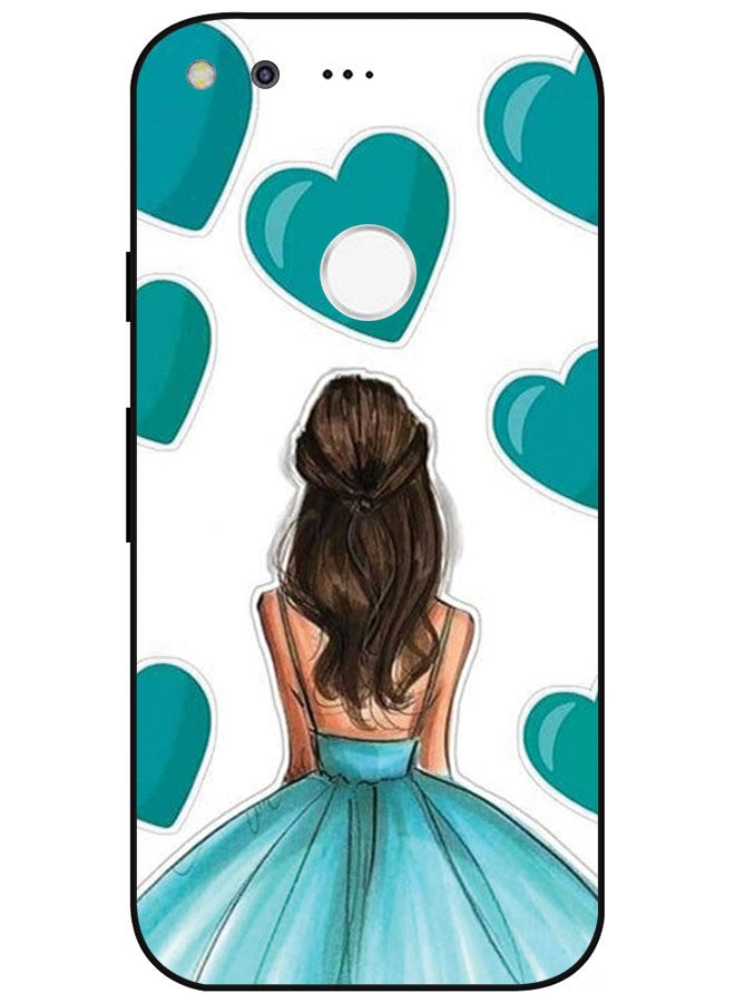 EYE CATCH Protective Case Cover For Google Pixel XL Smart Series Printed Protective Case Cover for Google Pixel XL Girl Power - Image 1