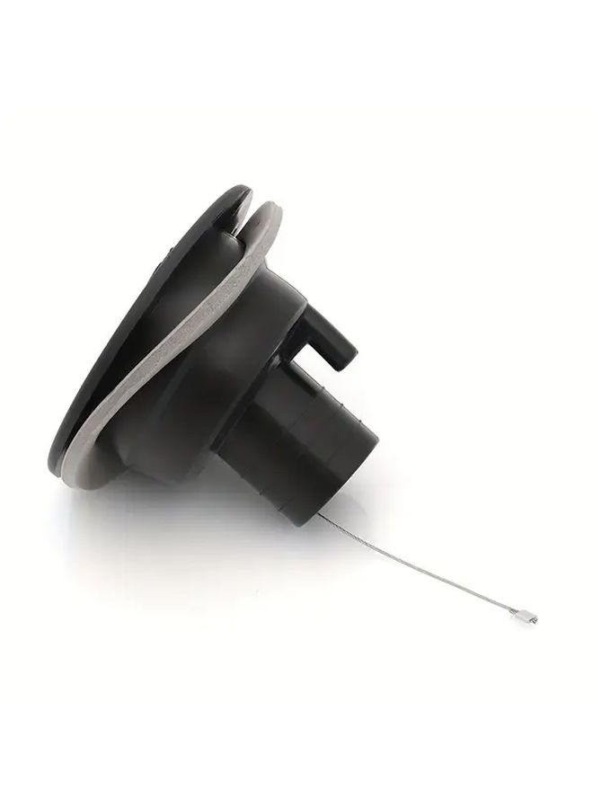 Lockable Black RV Water Tank Door Leak Proof Gravity Fill Cap for Freshwater Tanks - Image 4