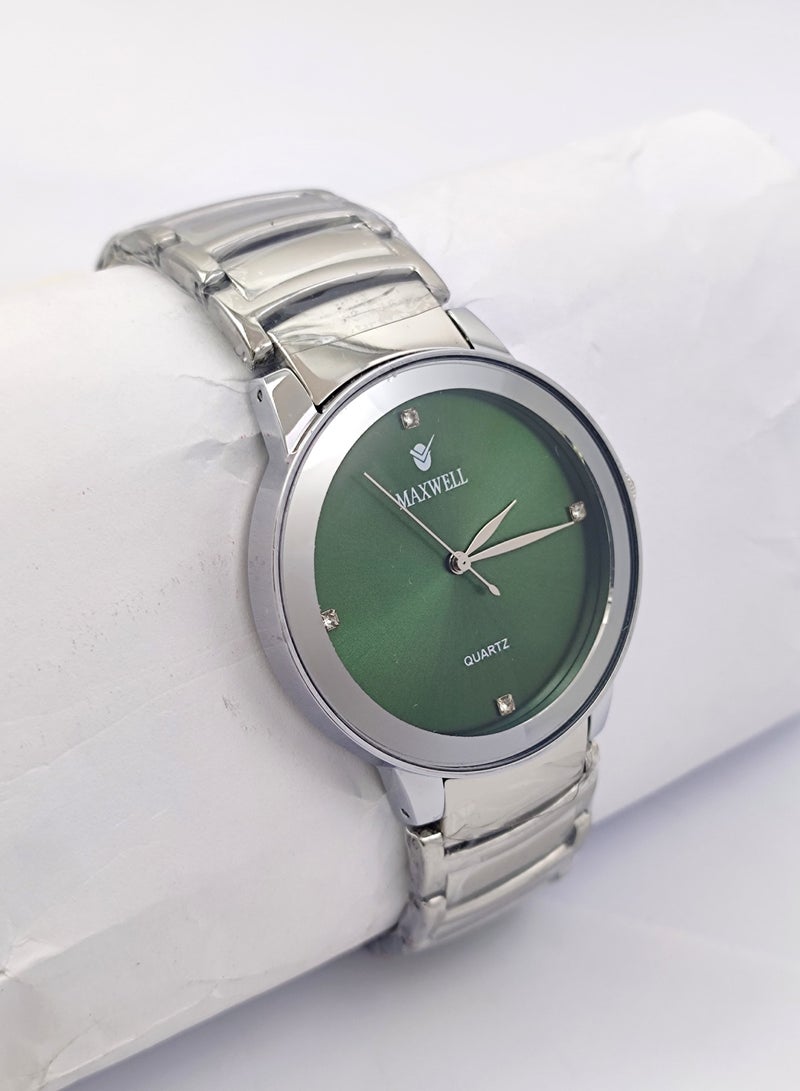 Original Maxwell ceramic watch, Japanese machine, water and rust resistant, scratch resistant glass