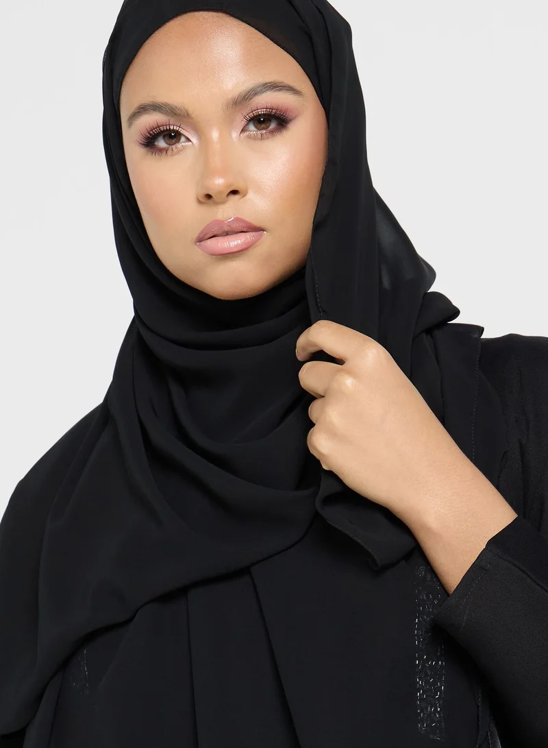 hayas closet Embellished Abaya