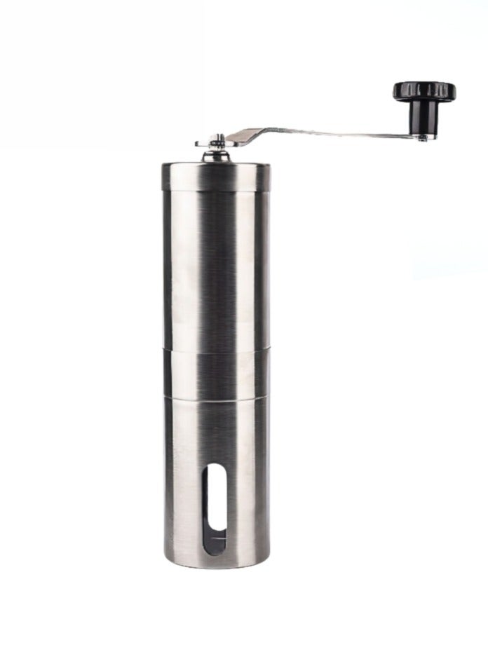 دينكس مطحنة قهوة يدوية من الفولاذ المقاوم للصدأ مع شفرة مخروطية من السيراميك قابلة للتعديل - سعة 40 جرام - Image 2