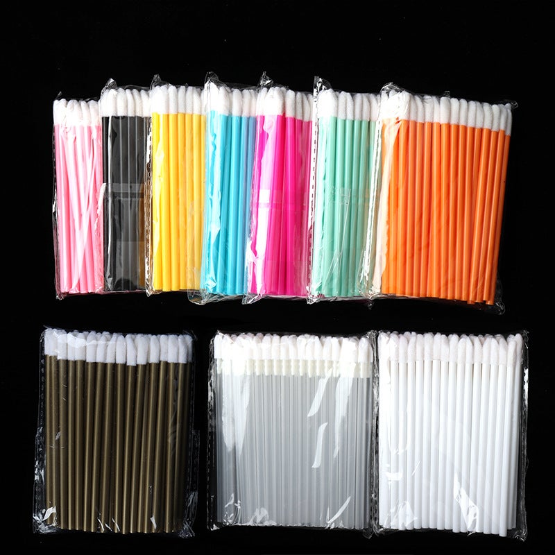 Hollow Lip Brush Disposable 50pcs per Bag - Image 1