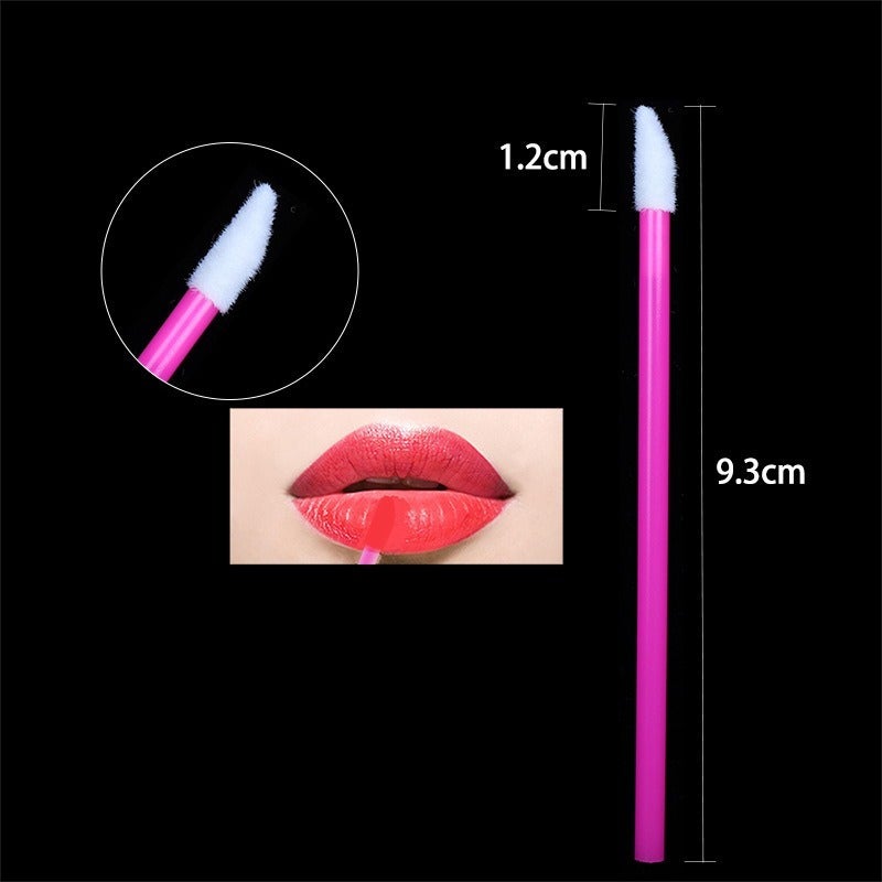 Hollow Lip Brush Disposable 50pcs per Bag - Image 3