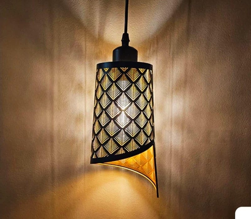 Lyse Decor Hanging Lamps for Living Room, Pendant Lights for Drawing Room Center, Dining Table Light and Bedroom Lights (Without Bulb) - Image 1