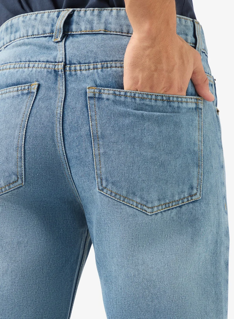 Seventy Five  Casual Straight Fit Jeans for Men | Best Price UAE