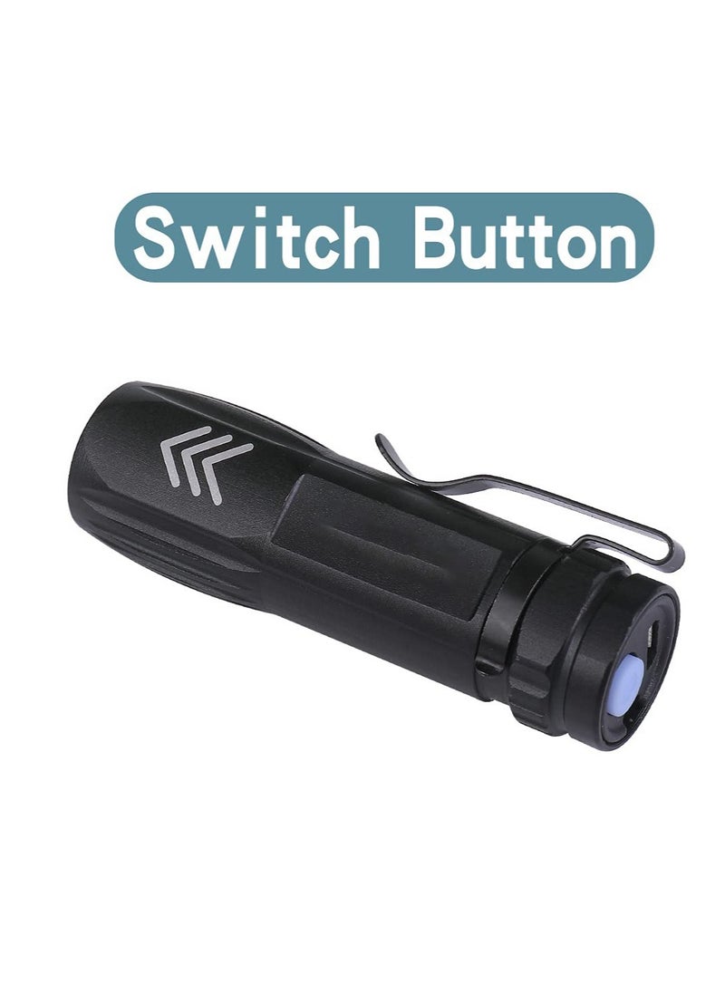 SYOSI Kh003 Mini Small Pocket Led Flashlight Usb Rechargeable High Lumens Bright Powerful Flashlights Pack Of 5  - Image 2