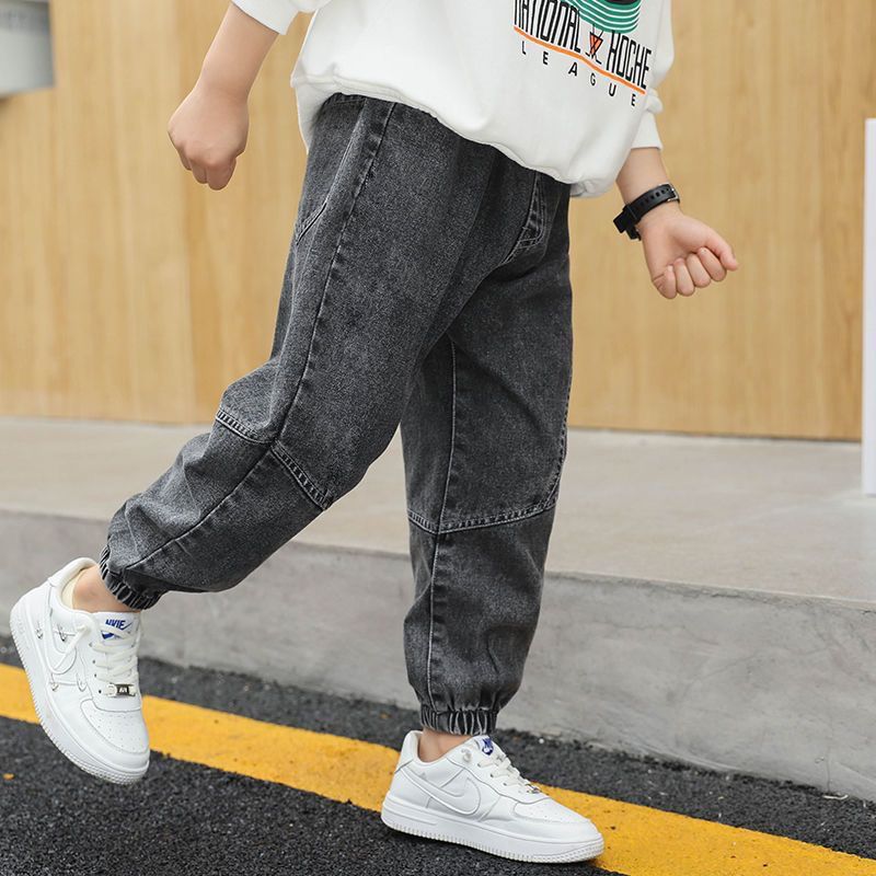 Boys' Jeans Boys' Trousers Primary And Secondary School Children'S Pants Boys' Pants Casual - Image 5