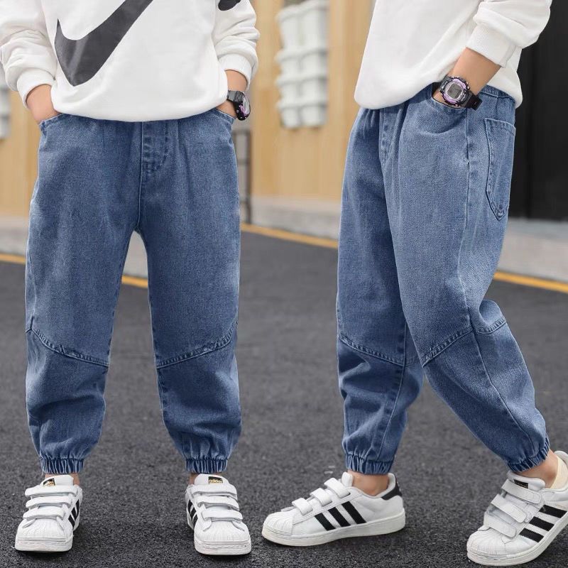 Boys' Jeans Boys' Trousers Primary And Secondary School Children'S Pants Boys' Pants Casual - Image 2