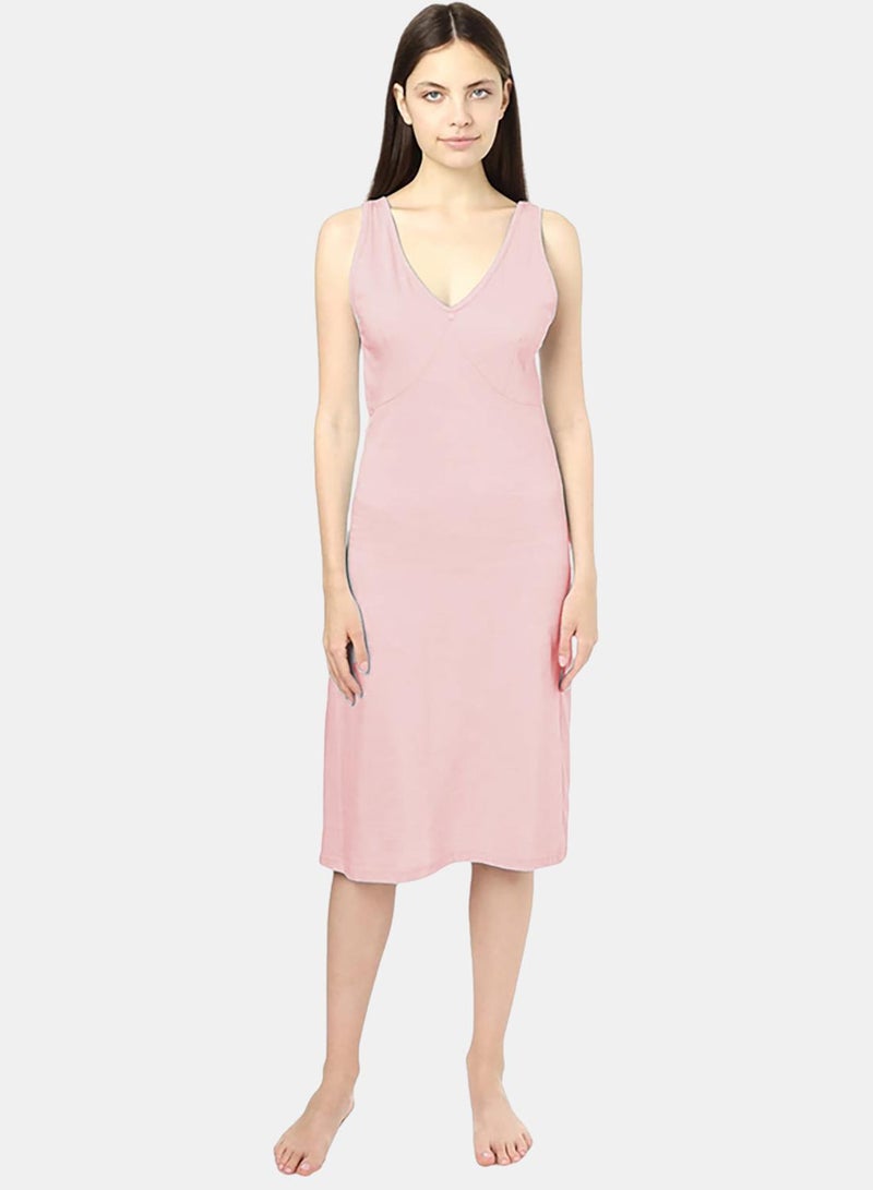 Dahab Cotton Basic V-Neck Full Slip - Image 1