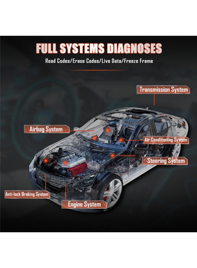 Ancel X7 Full System OBD2 Scanner EPB DPF SAS ABS Oil Reset Car Scanner Multi-language Professional Car Diagnostic - Image 4
